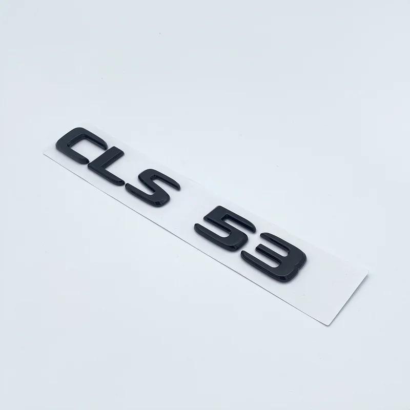 After 2017 3D ABS Letters Digit CLS53 Turbo 4matic+ Emblem for C257 Car Styling Fender Trunk Nameplate Sticker