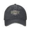 Heavy Mental Rock Music Baseball Cap Vintage Distressed Washed Snapback Hat Running Golf Caps Hat