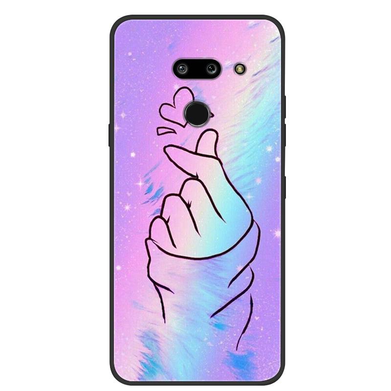 For LG G8 ThinQ Case Soft Silicon TPU Phone Case Cover for LG G8 ThinQ Back Cover G8thinQ G 8 Bumper Funda Shells Protective