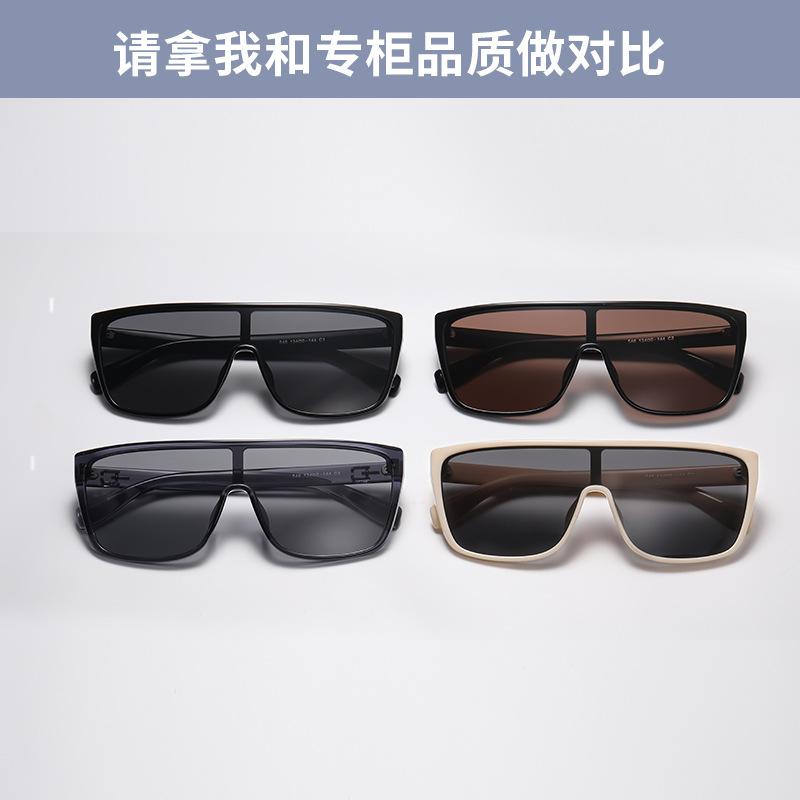 Квадратные солнцезащитные очки модные солнцезащитные очки мужские и женские преувеличенные морские очки 546