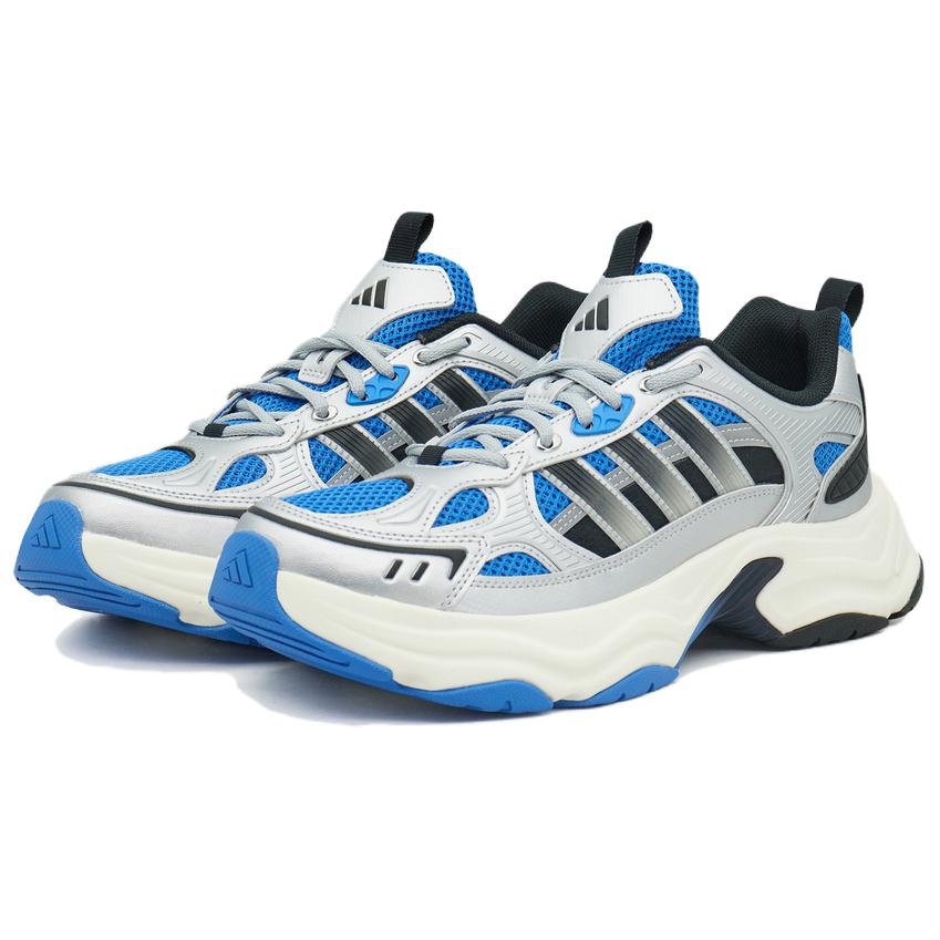adidas Xlg Fin Pulse Удобные Универсальные Папины Кроссовки Унисекс Черный Белый Синий LA6807