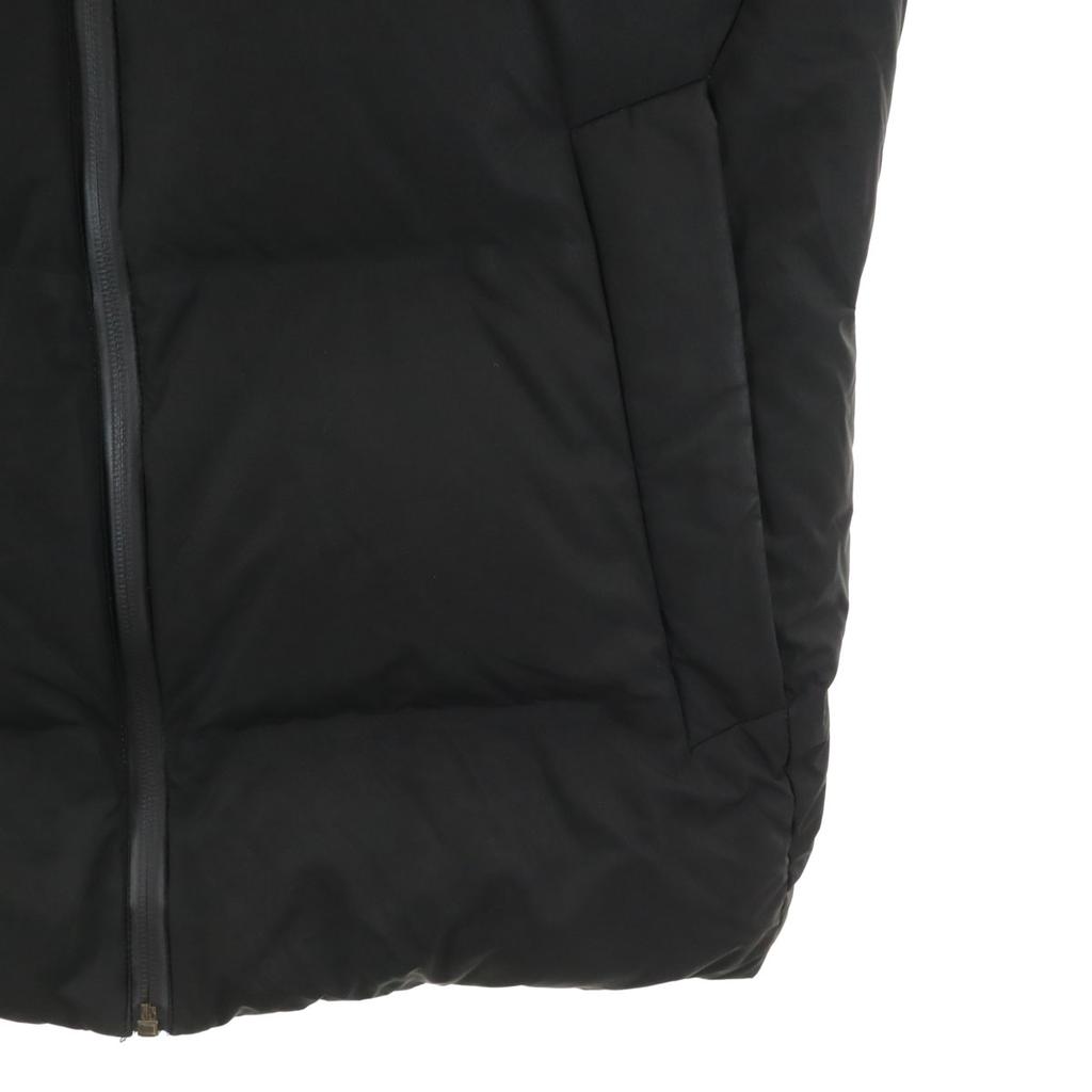 Uniqlo Бесшовная парка с длинным рукавом XL черная Мужская Б/у