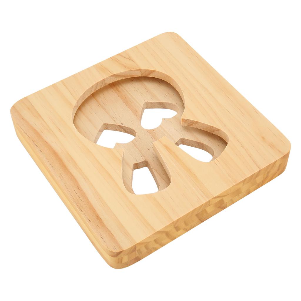 3D деревянный ночник в форме кролика светодиодные бусины энергосберегающий полый декоративный настольный светильник для спальни