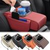 5-в-1 Органайзер на подлокотник автомобиля с держателем для стаканчика с салфетками, USB-портом для зарядки, подсветкой салона, усиливающая накладка для хранения в салоне для большинства автомобилей, портативный для автомобиля