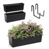Flowerpot Balcony Box Handles 19x56cm