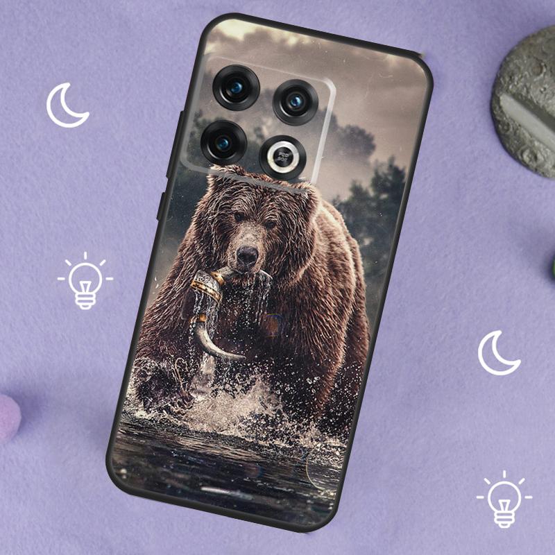 Чехол с изображением Медведя Гризли для OnePlus 13T 13R 12R 10R 10T 8T 11 12 13 15 Чехол для OnePlus Nord 5 CE 2 3 4 Lite N20 N30