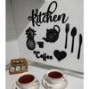Wooden Wall Art Kitchen Decoration Kitchen Wall Design Calligraphy Ornament