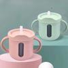 Children's Straw Drinking Cup Food-grade Silicone Baby Learning Drinking Cup Duckbill Cup