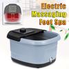 500W Electric Foot Spa Bath Massager Rolling Vibration Heat Electric Oxygen Bubbles For Relieve Pressure Relaxation 38.5 X 31.5 X 21 Cm