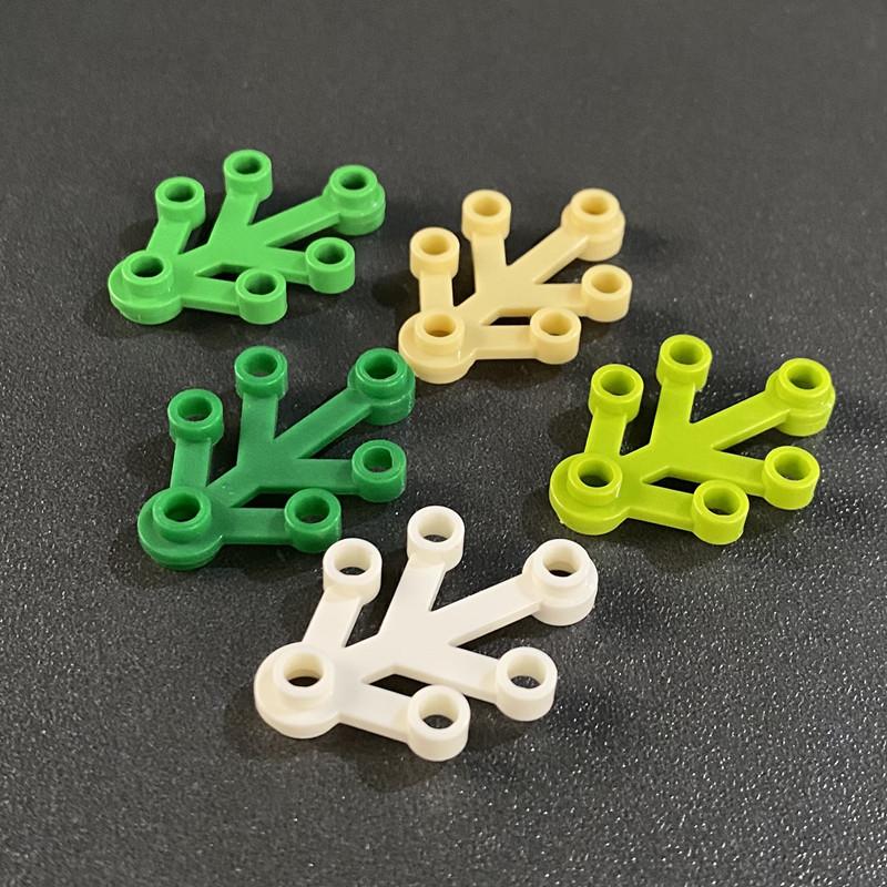 Compatible Building Block Small Particles Building Block Accessories 2423 Garden Plant Decoration Garden Parts, Branches Branches Leaves