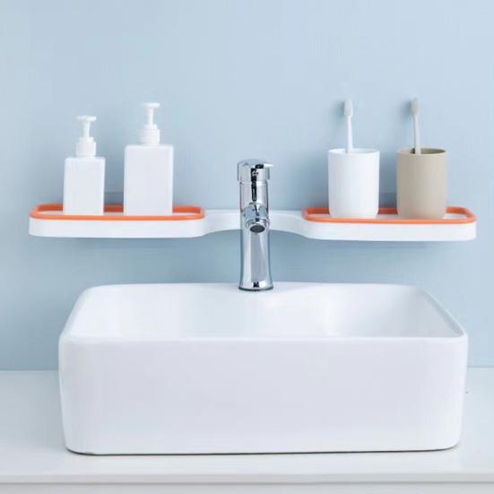 Настенное крепление, угловая полка, вращающаяся на 180 градусов, полый слив, ванная комната, душ, стойка для хранения шампуня, держатель, органайзер, принадлежности для ванной комнаты