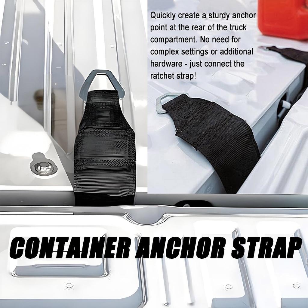 Якорная точка для кузова пикапа – Быстросъемный крепежный зажим для ремней с храповиком, грузовых ремней и такелажа