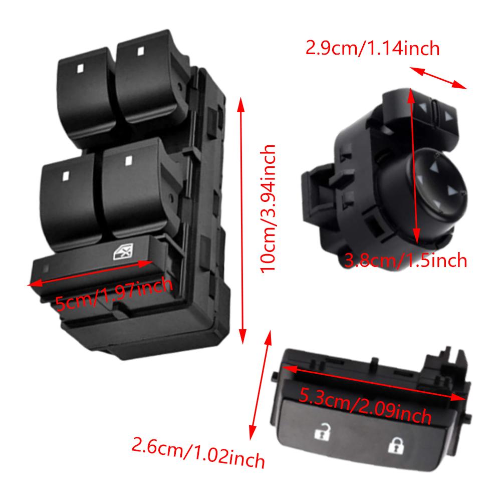 22883768 15804093 20945129 для Chevrolet Silverado GMC Sierra 2007-2013 Автомобильный главный переключатель стеклоподъемника дверной замок регулятор зеркала