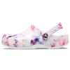 Classic Tie Dye Graphic Clog 'Garnet & Multi' Women's