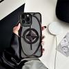 Роскошное гальваническое покрытие, полый дизайн звезды, беспроводная зарядка, магнитный чехол для Magsafe для iPhone 16 15 14 Plus 13 12 11 Pro Max, тонкий чехол