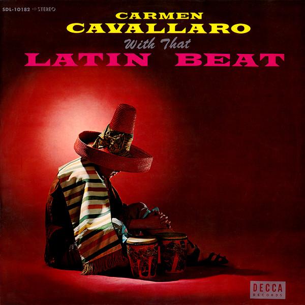 LP Record CARMEN CAVALLARO - Cavallaro With That Latin Beat SDL10182 DECCA Japan Obi Jazz Used