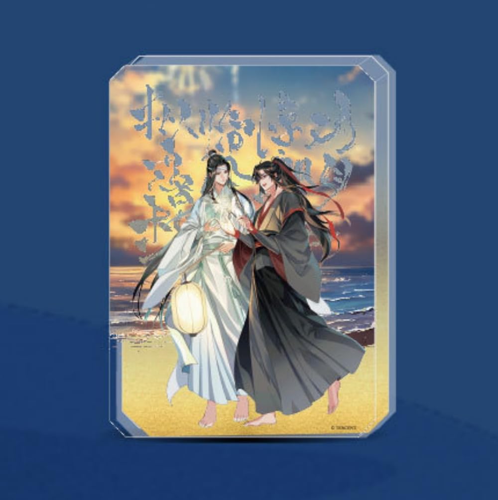 Фейерверки Tengai Series Wei WuXian Ai Boki ALL IN Set Акриловая подставка Can Badge Domino Подвеска Акриловый блок Цветная бумага Популярные аниме Связанные