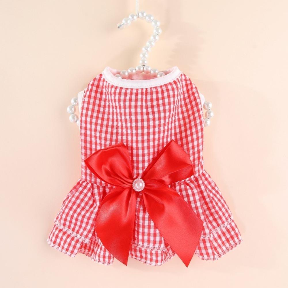 Thin Summer Pet Clothes Soft Dog Princess Dress Kawaii Pet Dog Skirt