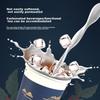 Deli (Deli) 280ml Disposable Paper Cups, Thickened with Gold Foil Embossing, High-End Business Style, Blue, Pack of 50