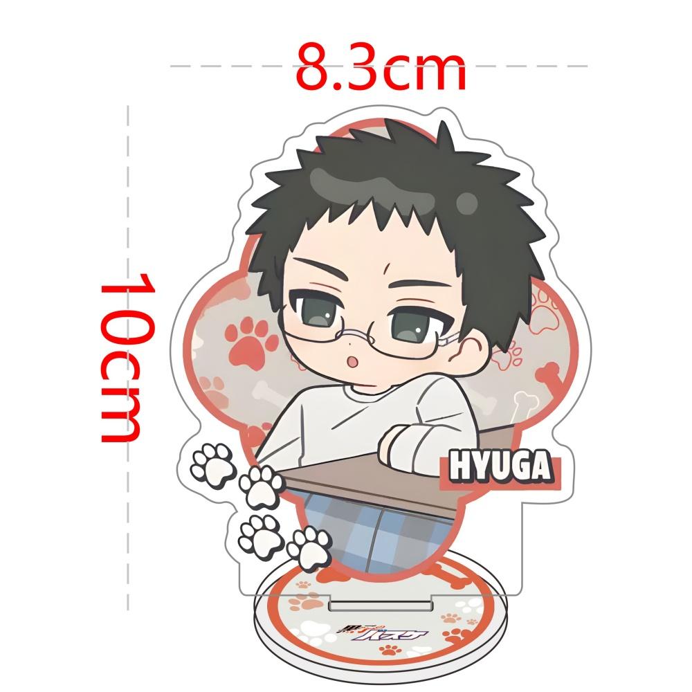 Anime Kuroko's Basketball Tetsuya, Taiga, Shintaro Midorima, Seijuro Atsushi, Kazunari Acrylic Stand Figure Model Plate Keychain