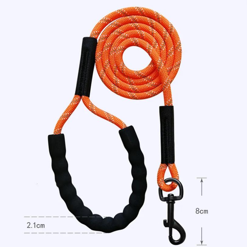 5/10м Поводок для собаки Питомец Отражающий поводок для маленькой средней большой собаки На улице Щенок Кошка Собака Тренировка Прогулочная веревка
