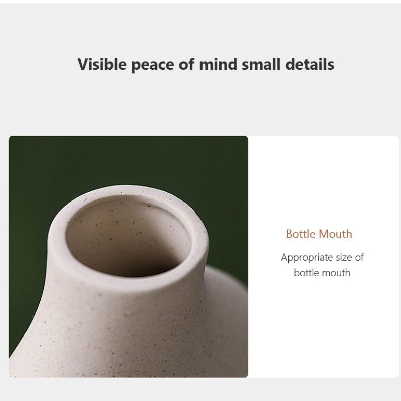 2 шт./компл. скандинавская керамическая белая матовая ваза уникальная форма дизайн гидропонная цветочная композиция орнамент гостиная крыльцо настольный декор