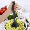 Ручная кухонная измельчитель мяса с 4 изогнутыми лезвиями Термостойкий измельчитель мяса для фарша Говяжий фарш Длинная ручка Измельчитель для гамбургеров для смешивания и