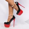 Мода 35-45 Большой размер Женская мода Высокий каблук Новые платформы 16 см Высокий каблук Женские Сексуальные Туфли для вечеринки для танца на пилоне Одинарные туфли Tacones