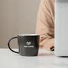 Элегантный набор черных керамических кружек