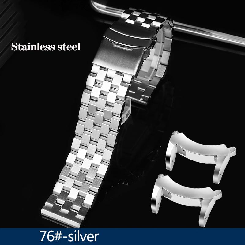 Новый резиновый ремешок для часов Citizen BJ8050 BJ8050-08E, нержавеющая сталь, ушки, маленький/маленький монстр, модифицированный силиконовый ремешок для часов