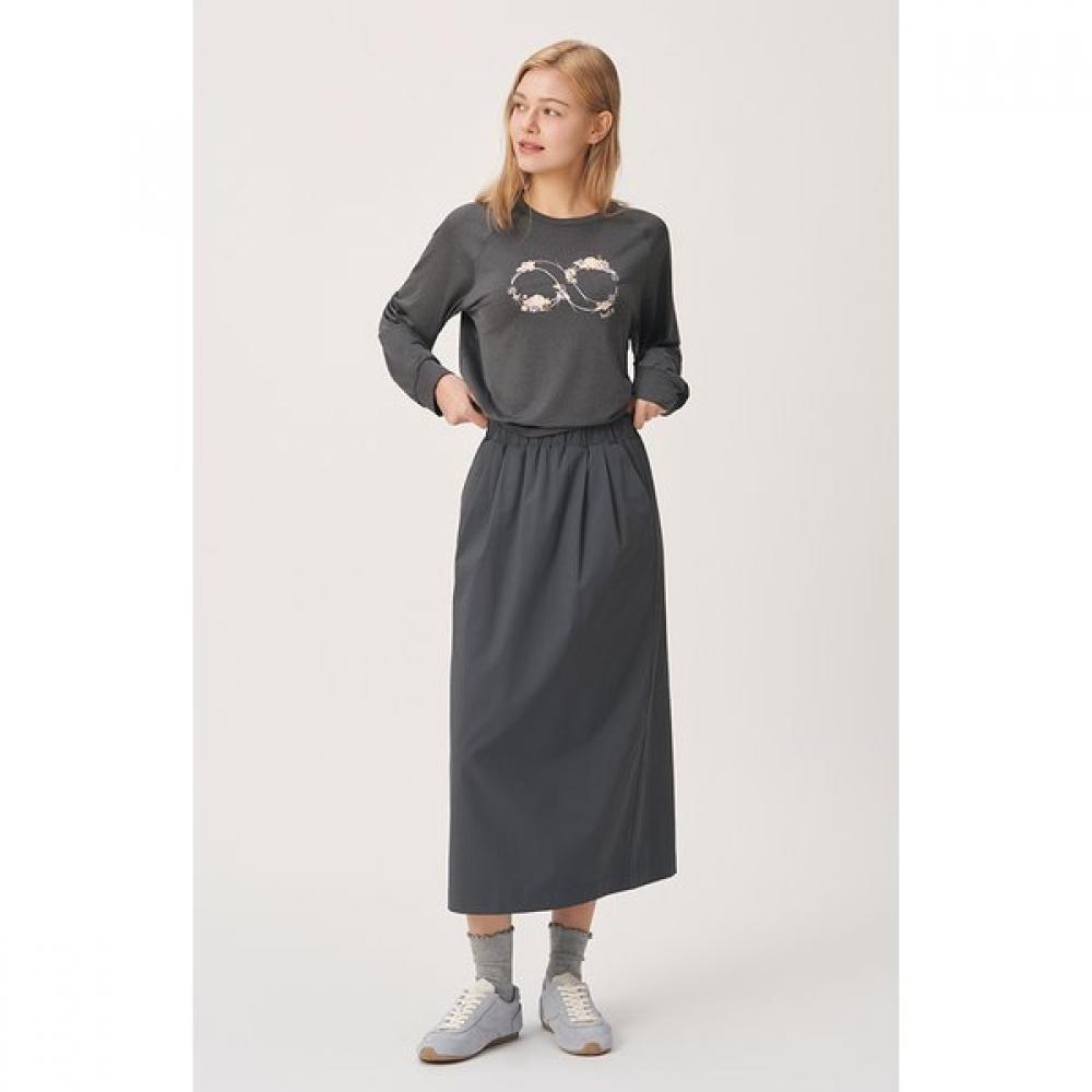 Huit Flower Infinity Raglan Sweatshirt Htwtp6i03t