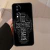 Христианство Отче наш для Honor 90 70 50 Lite Magic 5 Pro 8X 9X Чехол для телефона Honor X8a X9a X7a X6a X9 X7 X8 X9b