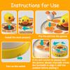 Duck Jumping Board Game Crazy Kid Montessori Launch Duck Frog Toys for Boys and Girls Focus Training Family Game Birthday Gift