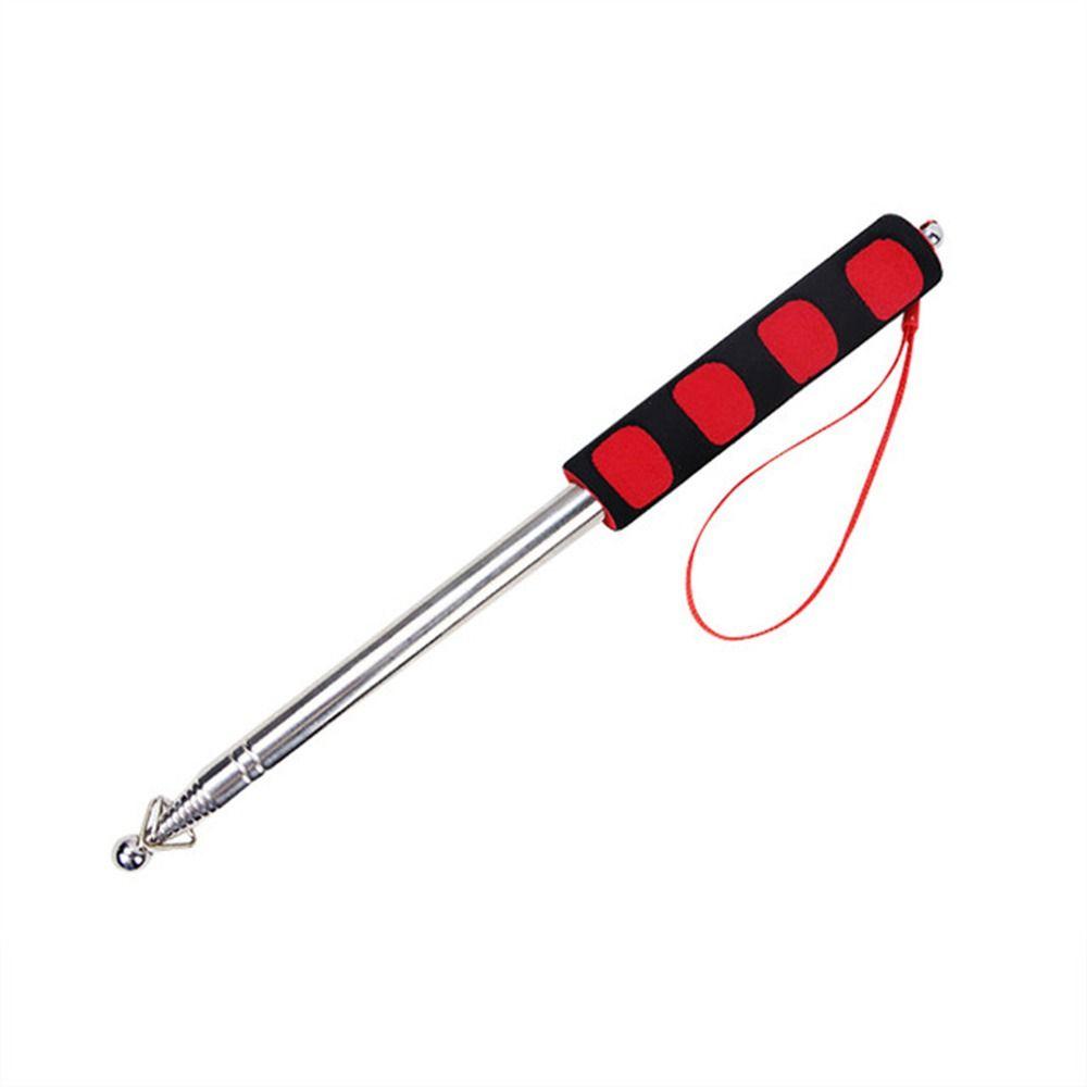 Stainless Steel Tour Guide Flagstaff 2M Handle Flagpole Telescopic Flagpole Teachers Pointer Stick