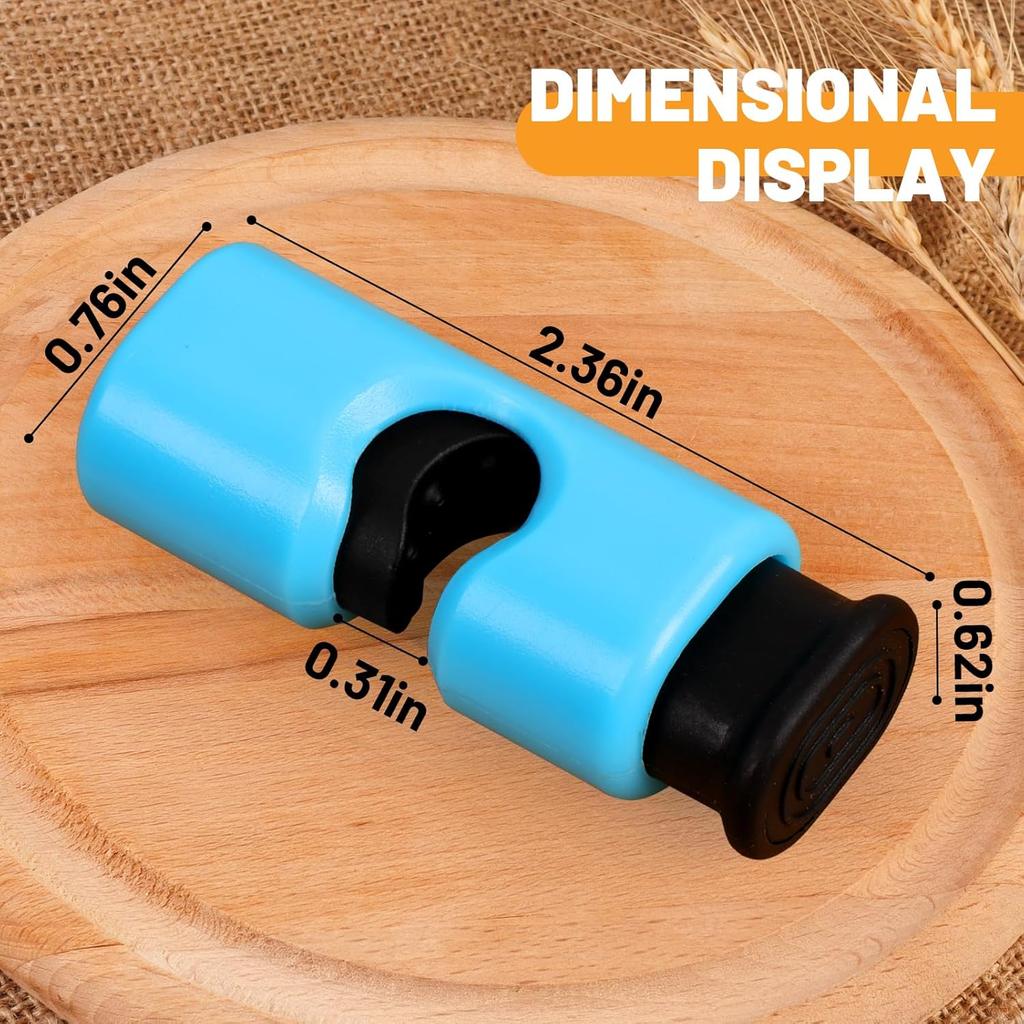 AmoreAngel Crafts 8 Pack Bread Bag Clips, Squeeze Lock Food Bag Clips, Plastic Sealing Clip for Bread, Snacks, Chips, 4 Colors, Easy Grip, Airtight