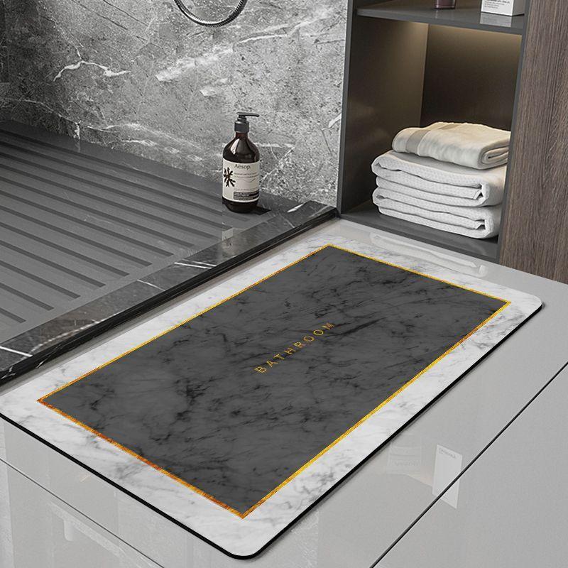 Диатомовая подушка абсорбирующая туалет ванная комната нескользящий коврик для ног туалет быстросохнущий придверный коврик можно стирать простой бытовой