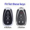 4 5 Кнопок Мягкий ТПУ Чехол для Ключа Автомобиля Обложка Брелок Для Chevrolet Chevy Malibu Camaro Cruze Traverse Sonic Volt Bolt Equinox 2017-2019