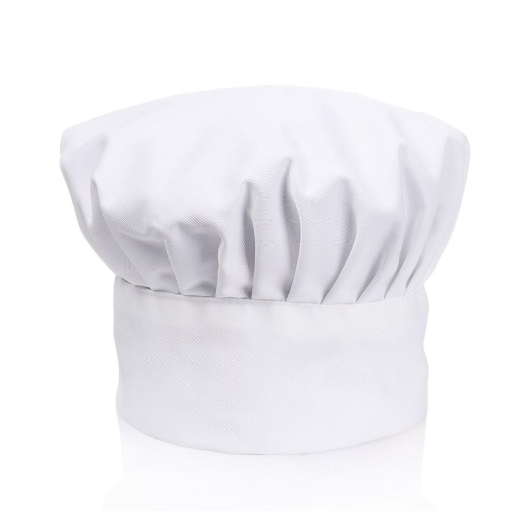 Men Women Cooking Kitchen Working Cap Chef Hat Adjustable Uniform Hat