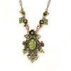 [D6106] - 'Royal Frosted' Designer Necklace Green