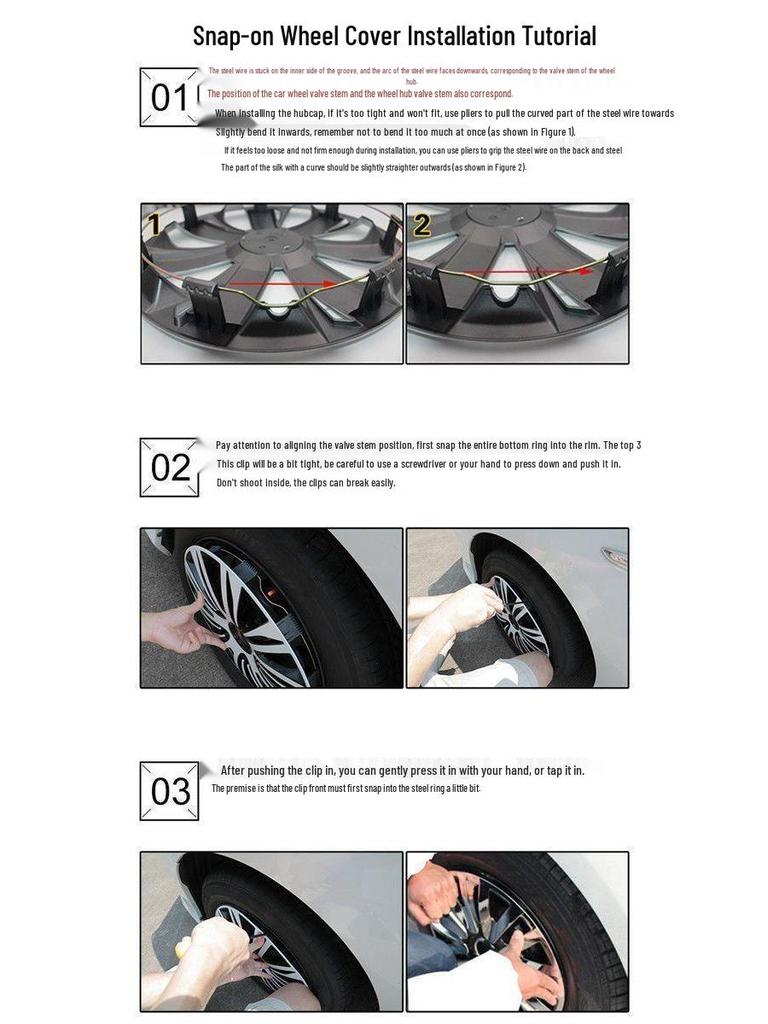 Совместимо с колпаками на колеса, центральными колпаками, большими колпаками, чехлами для шин и декоративными крышками стальных дисков Huatai Santa Fe.