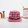 Thickened Beanie Cap Cold-proof Middle-aged Mom Hat Fashion Knitted Woolen Hat  Winter
