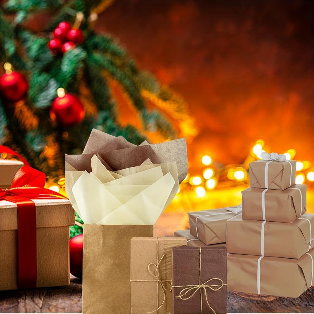 Brown Tissue Paper Set - 90 Sheets In Light, Dark & Tan Shades For Gift Wrapping, Diy Crafts, Party Decorations - Perfect For Birthdays, Weddings