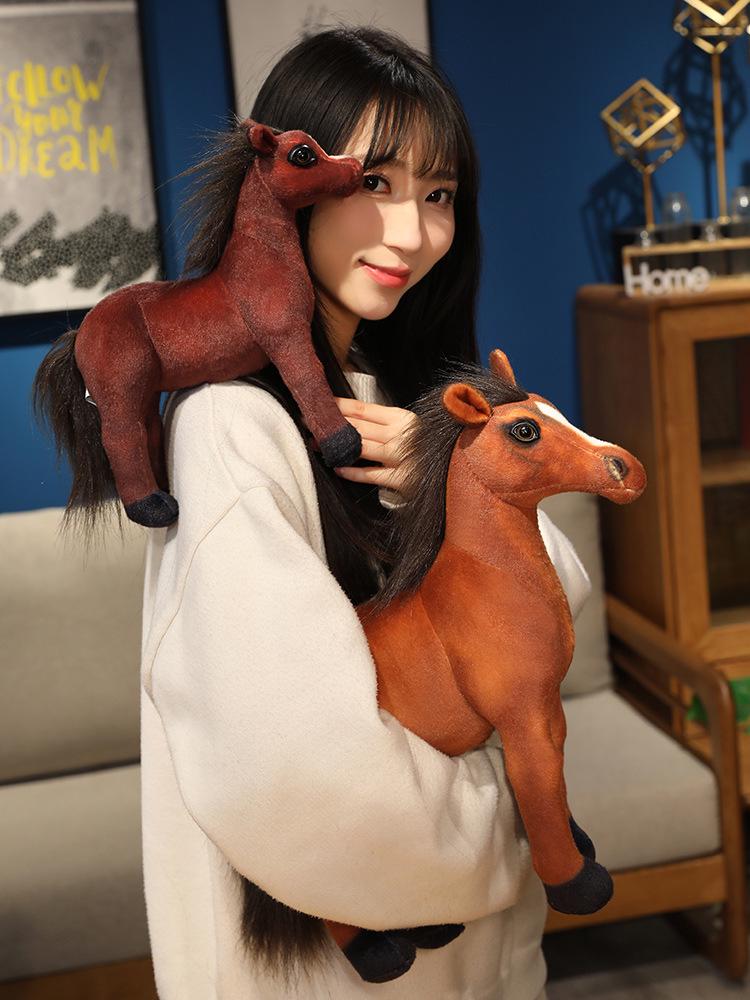 Фестивальный плюшевый пони, кукла-маскот лошади: Детский подарок на день рождения и украшение