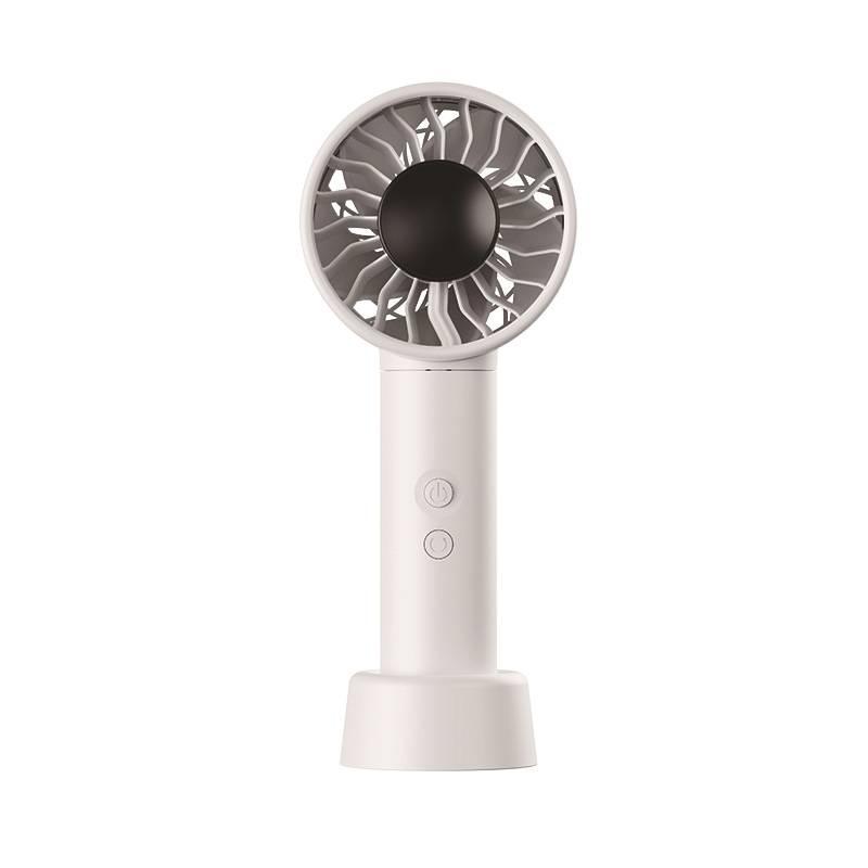 Portable Handheld Oscillating Fan with Digital Display, USB Charging, Long Battery Life for Outdoor & Desktop Use