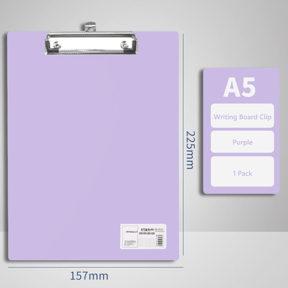 With Hanging Hole Writing Splint Horizontal/Vertical Writing Pad Board File Folder  Paper Organizer