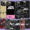 Чехол для телефона Arctic Monkeys Для iPhone 17 Air 15 Pro 14 Plus 16 Pro Max 17E 16E 12 13 Mini 11 Чехол Милый Fundas