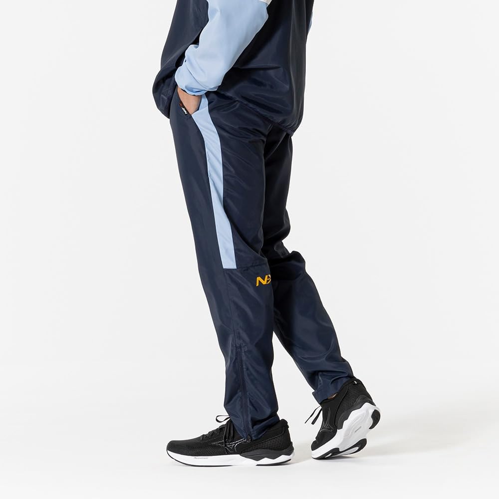Брюки-ветровка N-XT, Водоотталкивающая трикотажная тренировочная одежда, Унисекс, Взрослый, Темно-синий, Размер XL, 32JFB220