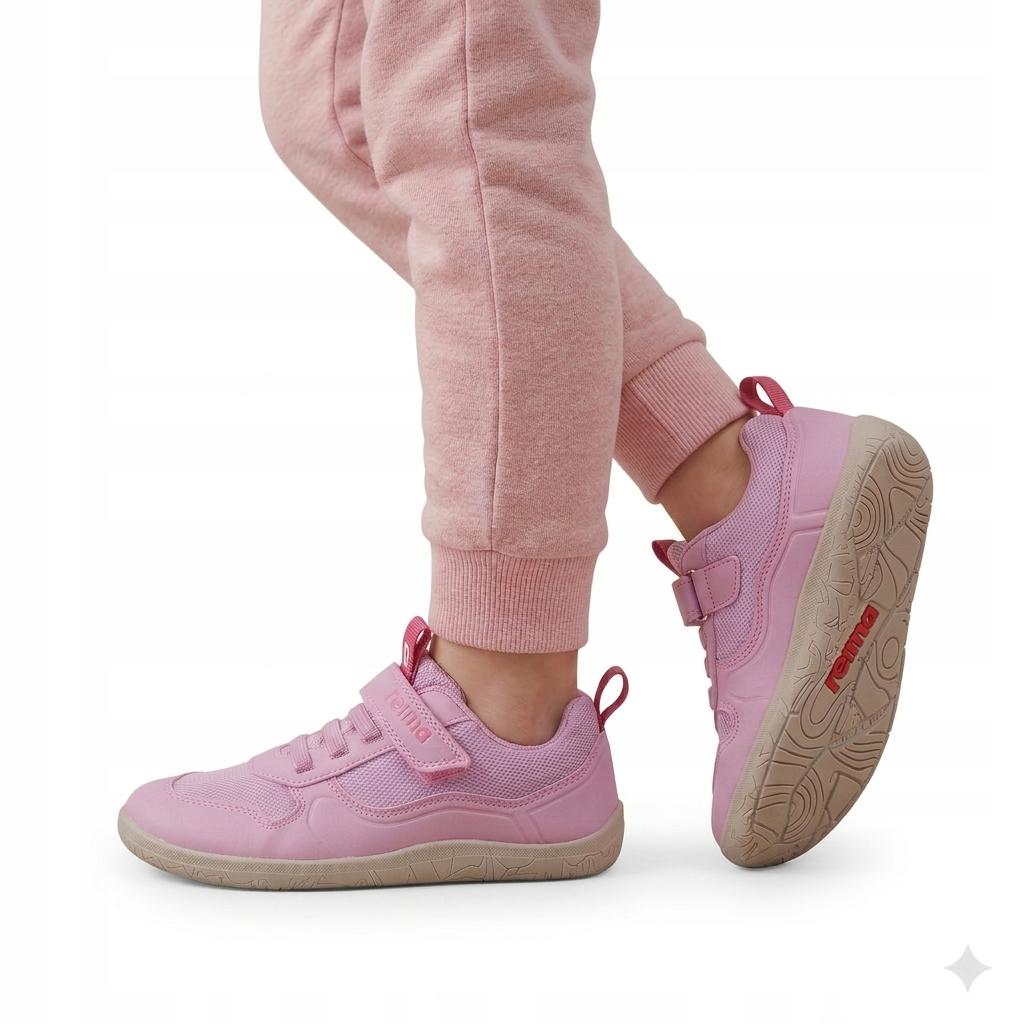 Buty dziecięce Reima Barefoot shoes Telmin Junior różowy (5400176A-4250)