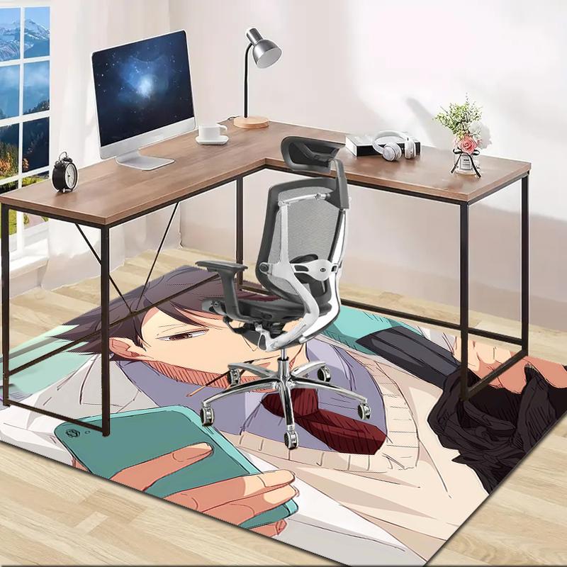 1pc Oikawa Tooru1 Design Area Rug - Non-Slip, Soft & Cozy Floor Mat for Living Room, Bedroom, Office - Indoor/Outdoor Decorative Carpet