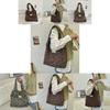 Chic And Trendy Wool Leopard Print Shoulder Tote Bag For Daily Fashion Needs